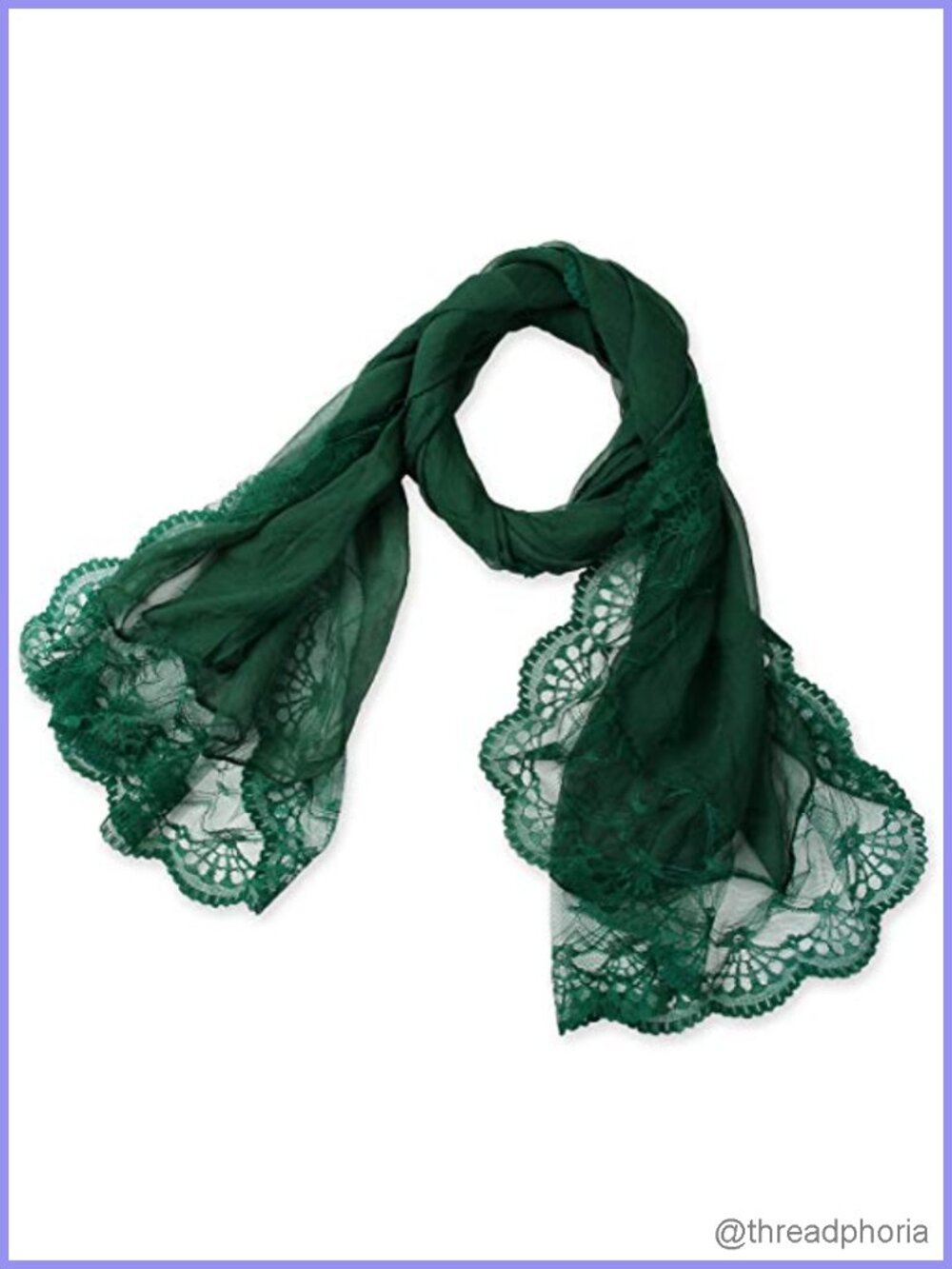 Extra Long Chiffon Lace Scarf Sheer Wrap Shawl Women Evening